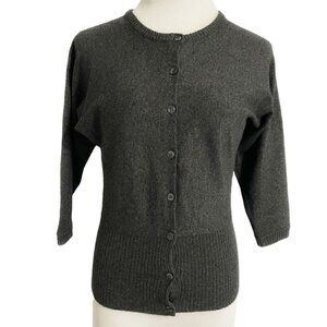 Urchin Size Small Cardigan Button Up Silk Blend